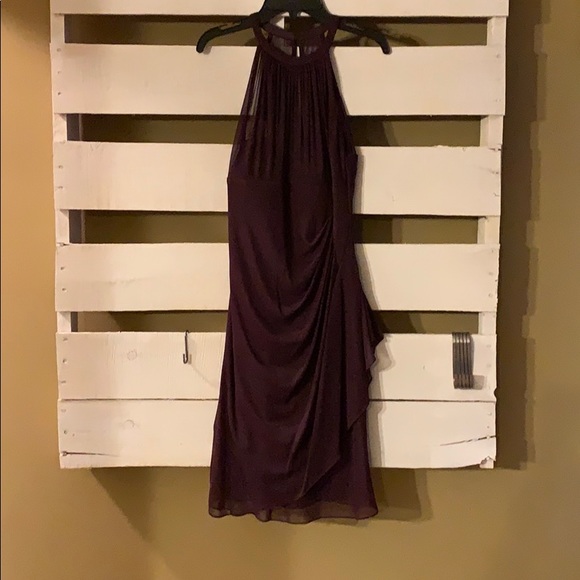 David’s Bridal plum purple bridesmaid formal dress - Picture 3 of 6